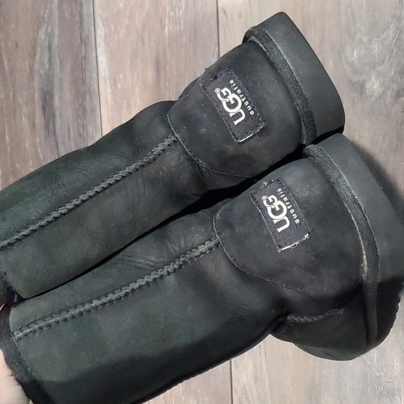 Ugg Australia S/N5251 ankle boots fur Suede shoes sz 6 winter - Picture 8 of 15